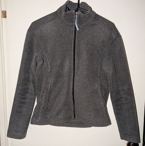 Patagonia Synchilla Full Zip Fleece - gray- women's small